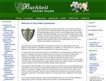 Tablet Screenshot of buchheithistory.com